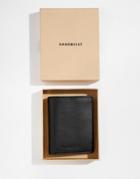 Sandqvist Dow Leather Vertical Wallet - Black