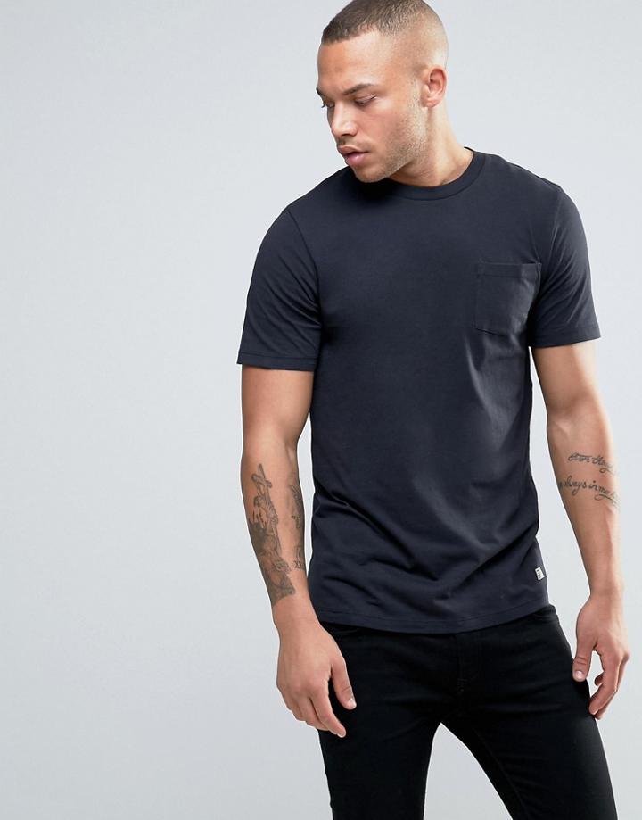 Jack & Jones Vintage Crew Neck Pocket T-shirt - Gray
