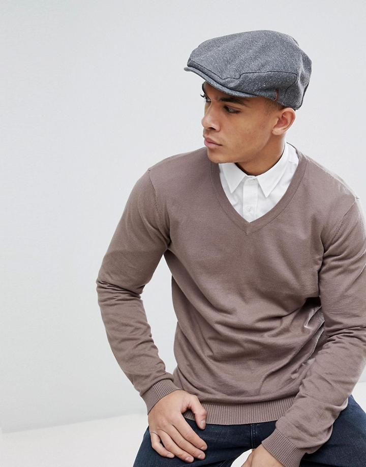 Barts Chervil Summer Flat Cap - Gray