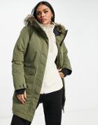 Columbia Little Si Insulated Parka Coat In Green