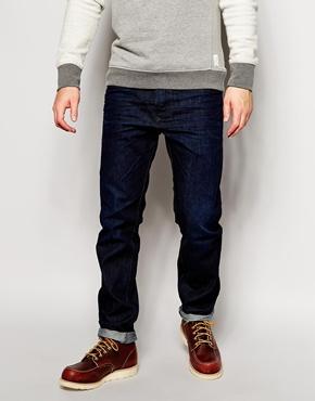 Diesel Jeans Buster Regular Slim Fit 823k Dark Rinse Wash - Dark Rinse