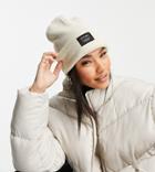 Berghaus Heritage Badge Beanie In Beige Exclusive At Asos-neutral