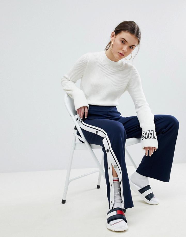 Tommy Jeans Snap Pant - Navy