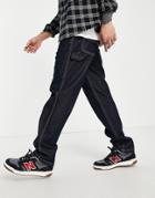 Dickies Garyville Denim Jeans In Rinsed Blue