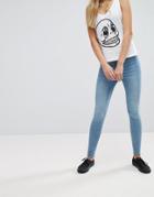 Cheap Monday High Rise Super Skinny Jean - Blue