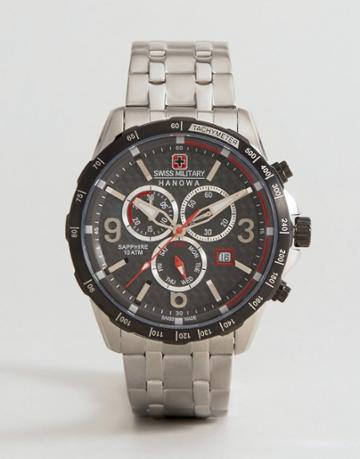 Swiss Military Hanoa Ace Watch - Silver