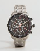 Swiss Military Hanoa Ace Watch - Silver