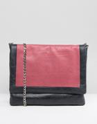 Urbancode Gray Tonal Color Block Bag - Navy