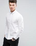 Brave Soul Formal Slim Fit Shirt - White