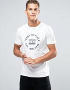 Tommy Hilfiger T-shirt With Circle Logo In White - White