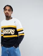 Mitchell & Ness Nba L.a. Lakers Sweatshirt - Black