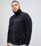 Columbia Plus Size Fast Trek Ii Full Zip Fleece In Black - Black