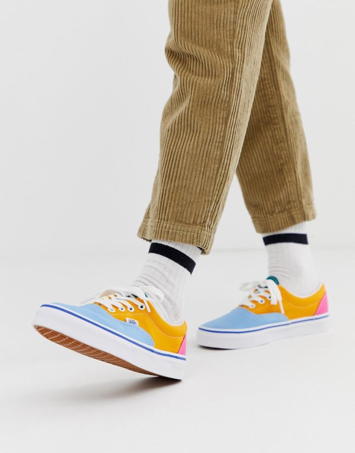 Vans Era Color Block Sneakers-multi