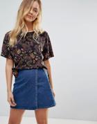Brave Soul Persia Printed Shell Top - Multi
