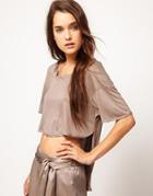 Kore By Sophia Kokosalaki Dipped T-shirt - Mink
