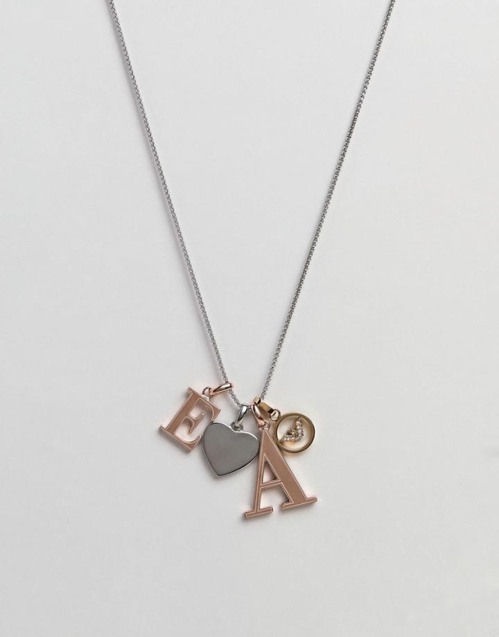 Emporio Armani Cluster Pendant - Multi