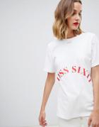 Miss Sixty Logo T Shirt - White