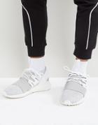 Adidas Originals Tubular Doom Primeknit Sneakers In Gray By3553 - Gray