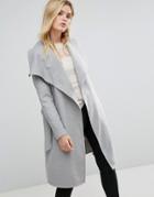Only Wrap Coat - Gray