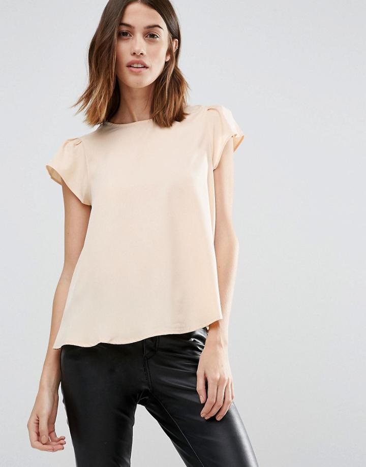 Vero Moda Cap Sleeve Swing Top - White