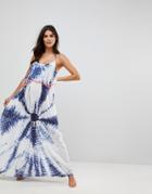 Anmol Tie Dye Maxi Beach Dress - Multi