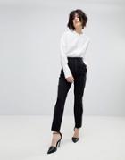 Hugo Corseted Skinny Stretch Legging - Black