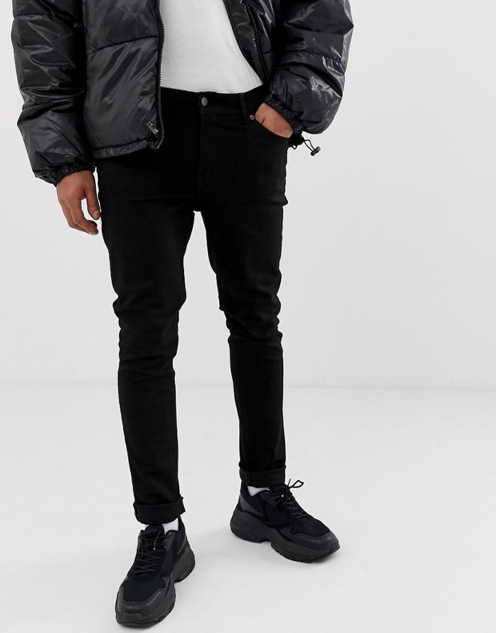 Cheap Monday Tight Skinny Jeans In New Black - Black