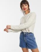 Asos Design Vintage Look Cable Sweater