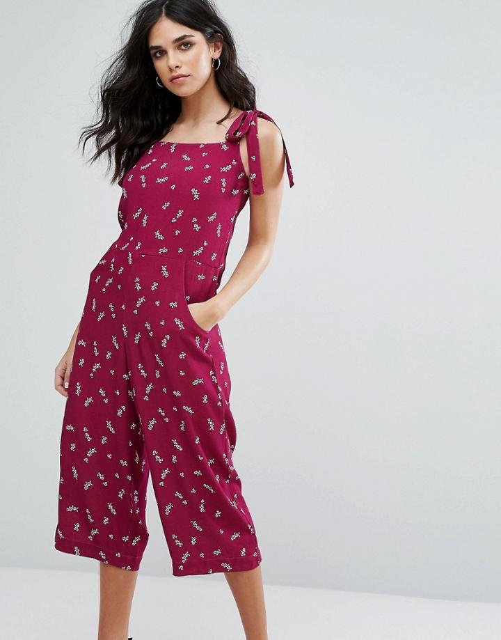 Little White Lies Eleonore Jumpsuit - Red