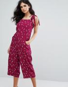 Little White Lies Eleonore Jumpsuit - Red