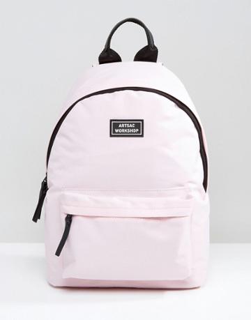 Artsac Backpack With Front Pocket - Pink