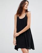 Echo Cami Beach Dress - Black