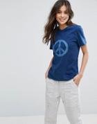 Ymc Peace Indigo T-shirt - Blue