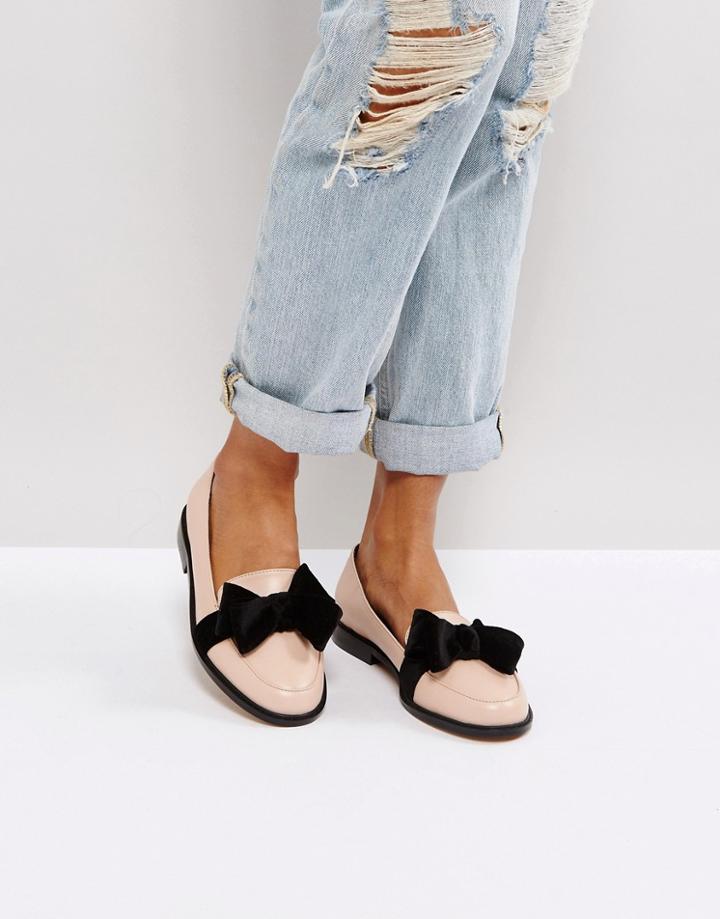 Asos Matchmaker Loafer Flat Shoes - Beige