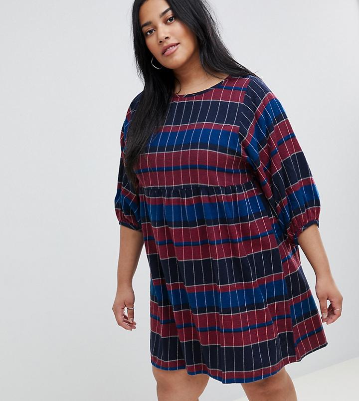 Junarose Boho Smock Dress - Multi