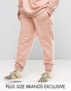 Puma Plus Logo Joggers In Pink Exclusive To Asos 57533102 - Pink