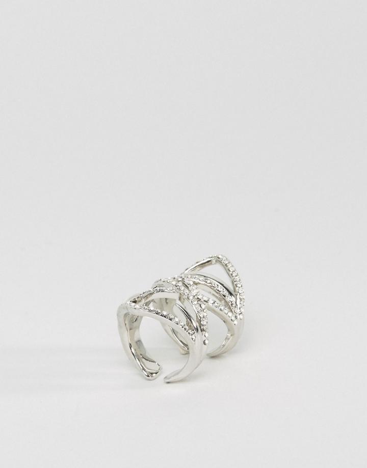 Cc Skye Millionaire Ring - Silver