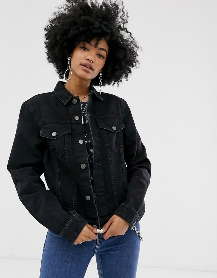 Cheap Monday Legit Denim Jacket-black