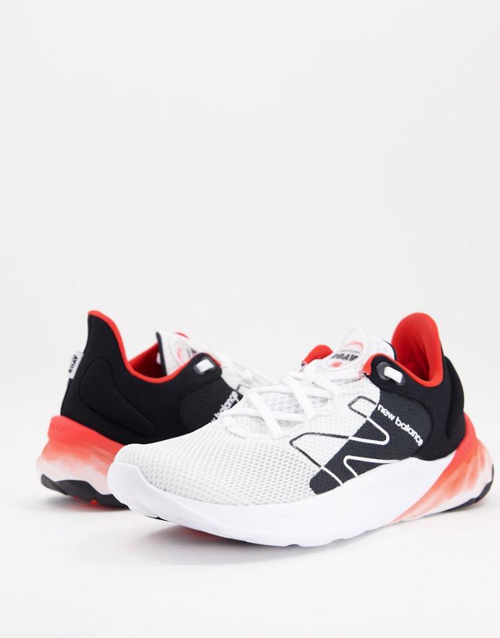 New Balance Fresh Foam Roav Sneakers In Black And White