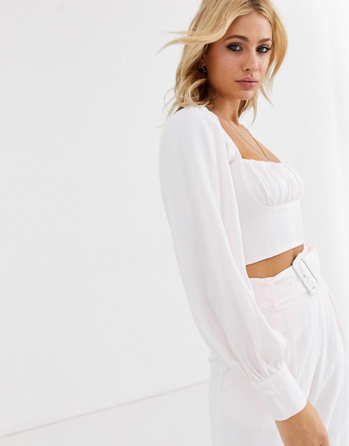 Capulet Florence Ruched Sqaure Neck Blouse