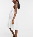 Gebe Maternity Cami Midi Dress In White