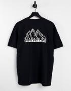 Napapijri Saretine Back Print T-shirt In Black