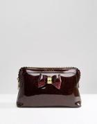 Ted Baker Toiletry Bag In Red Glitter - Red
