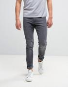 Kiomi Slim Fit Jeans - Gray
