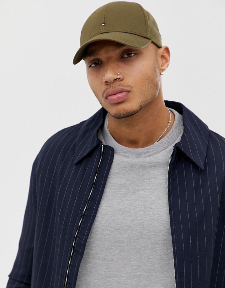 Tommy Hilfiger Logo Cap - Green
