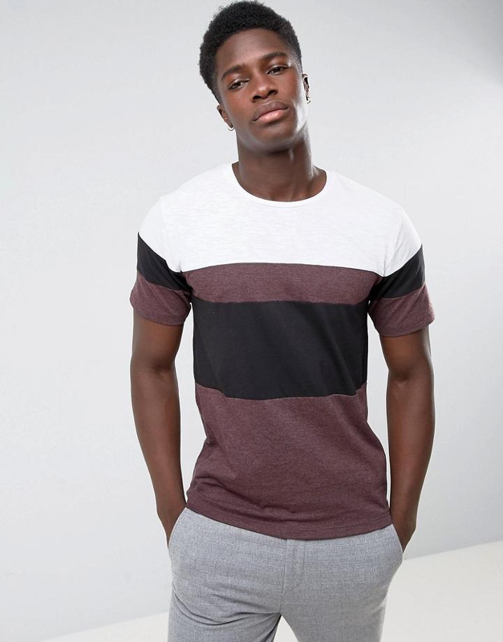Troy Cut And Sew T-shirt - White