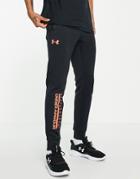 Under Armour Training Summit Sweatpants In Gray-black