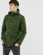 Lyle & Scott Micro Fleece Lined Jacket - Green