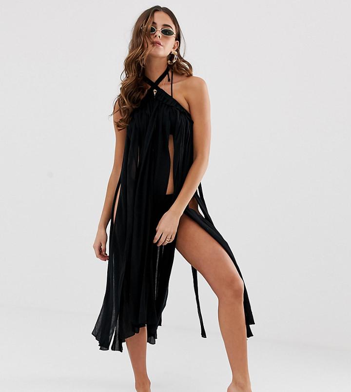 Asos Design Spliced Multiway Beach Sarong & Dress