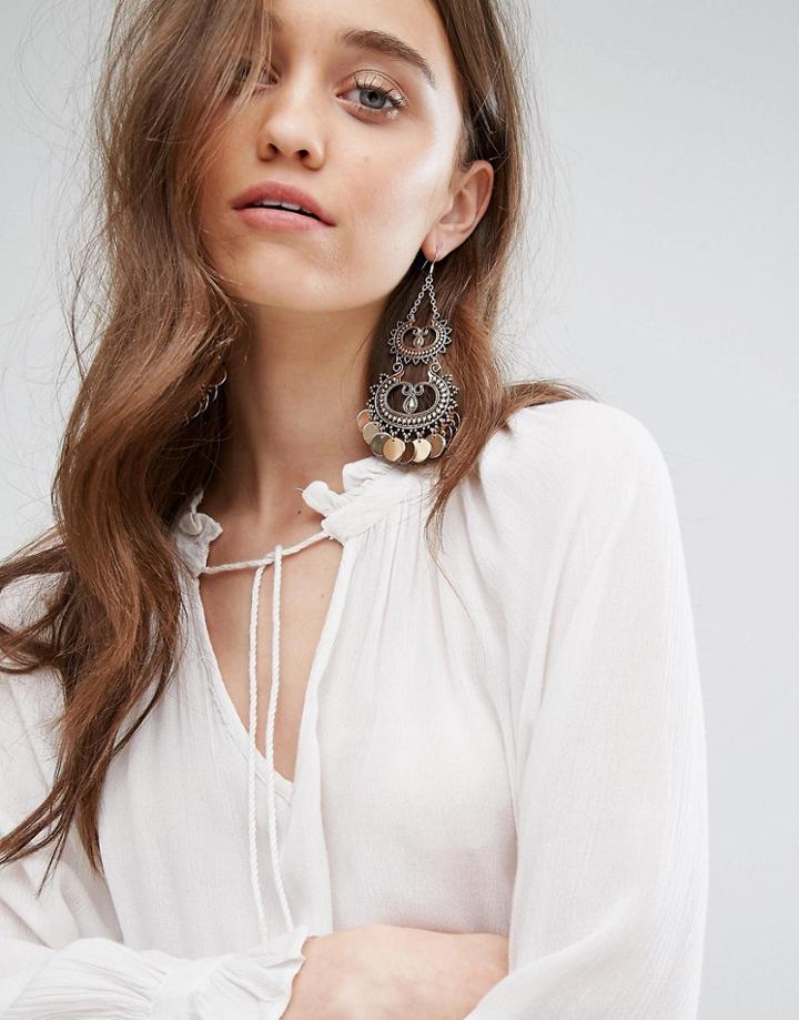 Aldo Deserio Chandelier Earrings - Gold